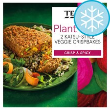 Tesco Plant Chef 2 Katsu Style Veggie Crispbakes 260G