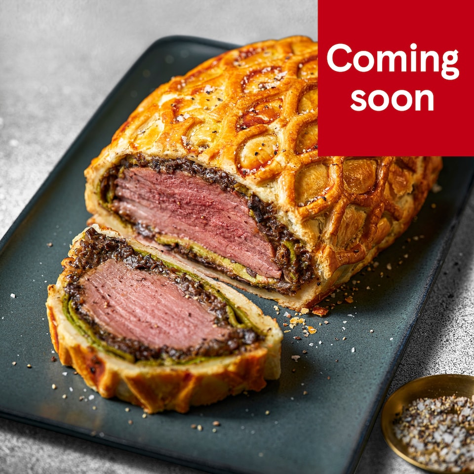 33. Tesco Finest Chef’s Collection Beef Wellington 1.18-1.406kg (Serves 4)