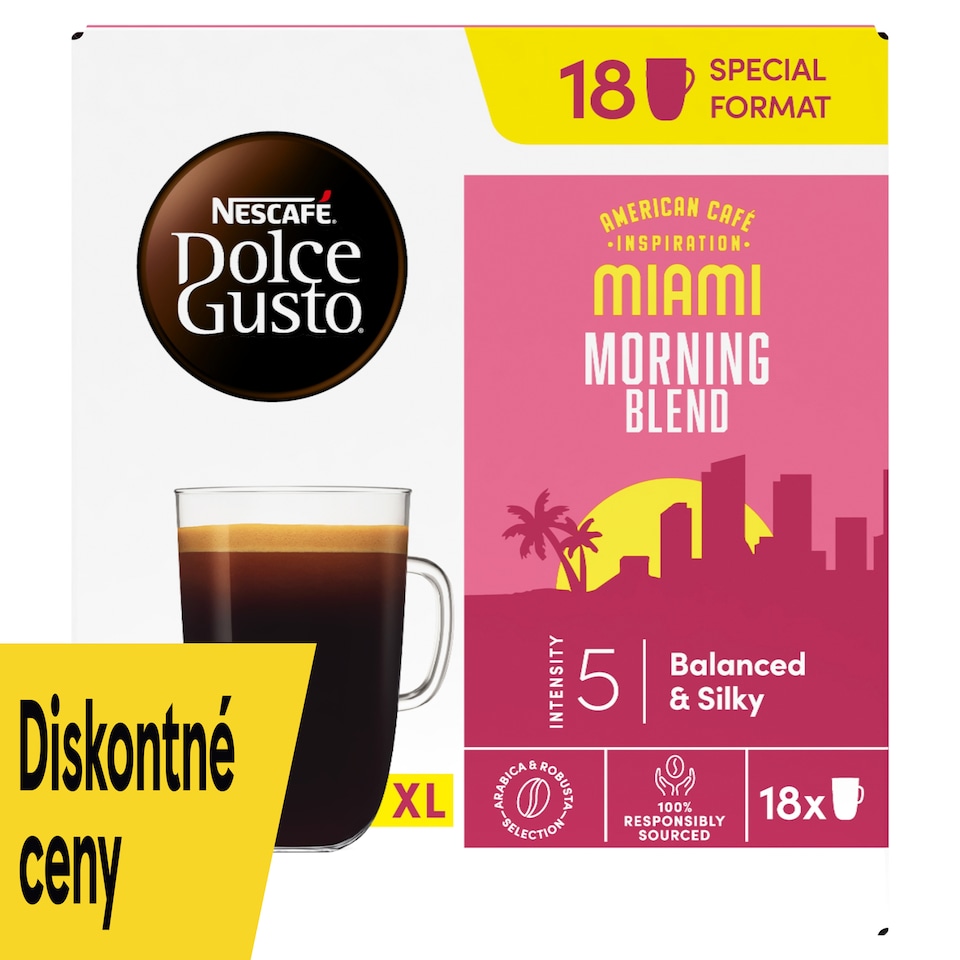 obrázok 1 z NESCAFÉ Dolce Gusto Grande Miami - káva v kapsulách - 18 ks