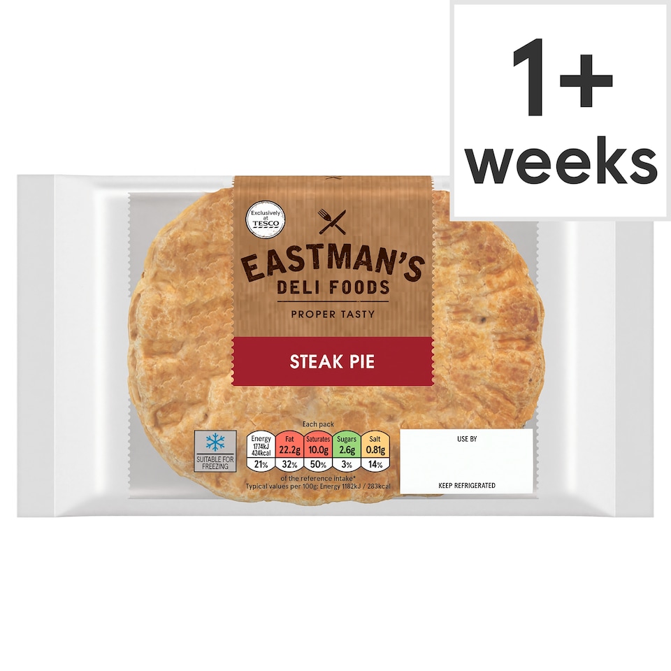 Eastmans Steak Pie 150G