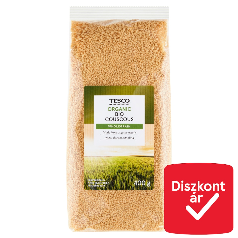 Tesco bio kuszkusz 400 g