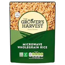 Growers Harvest Microwave Wholegrain Rice 250G