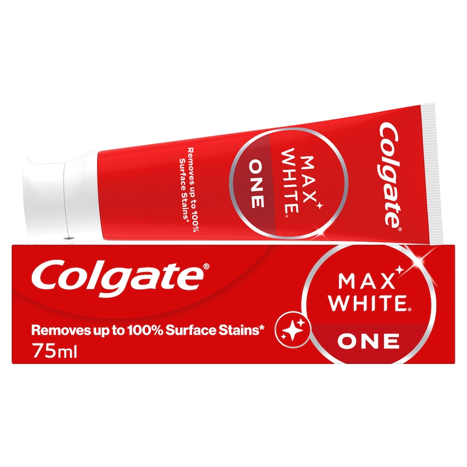 image 1 of Colgate Max White One Whitening Toothpaste 75ml