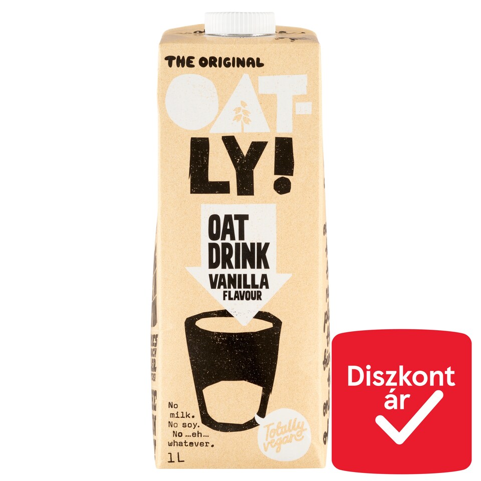 Oatly! zabital vanília ízzel, hozzáadott vitaminokkal és ásványi anyagokkal 1 l  1. kép