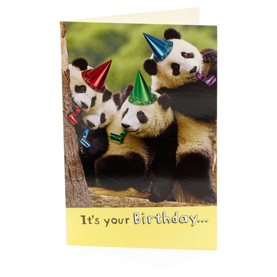 image 1 of Hanson White Birthday Card Humour