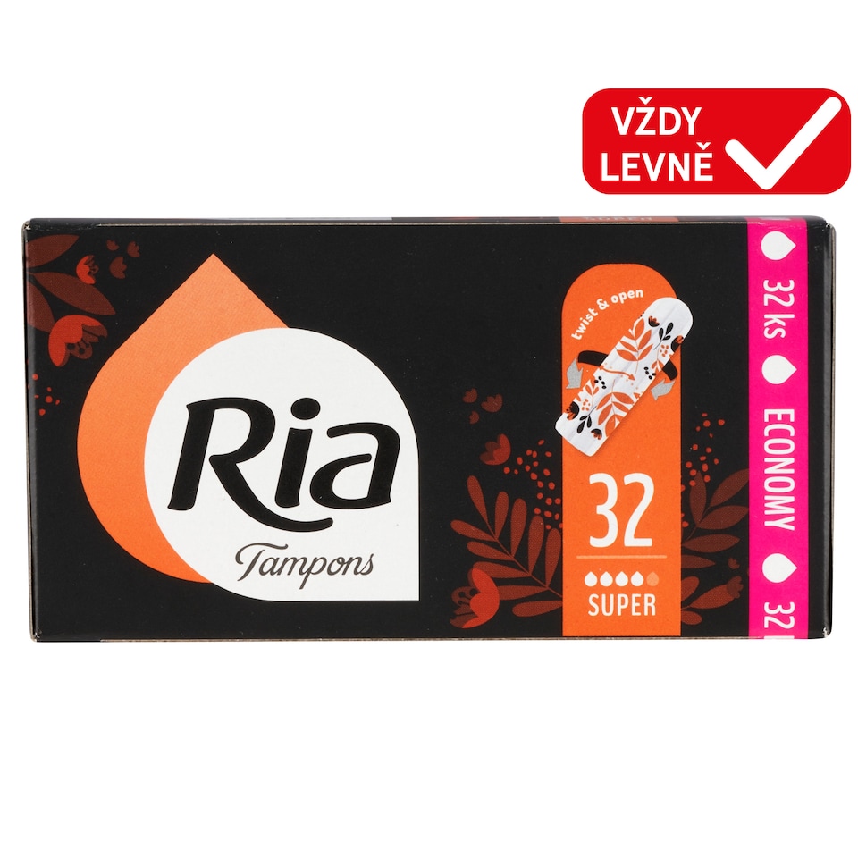 Obrázek 1 pro produkt Ria Super tampóny 32 ks
