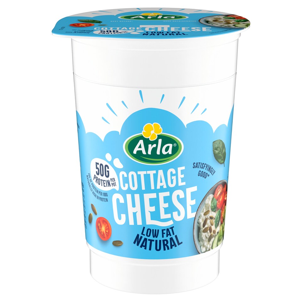 image 1 of Arla Low Fat Natural Cottage Cheese 500g