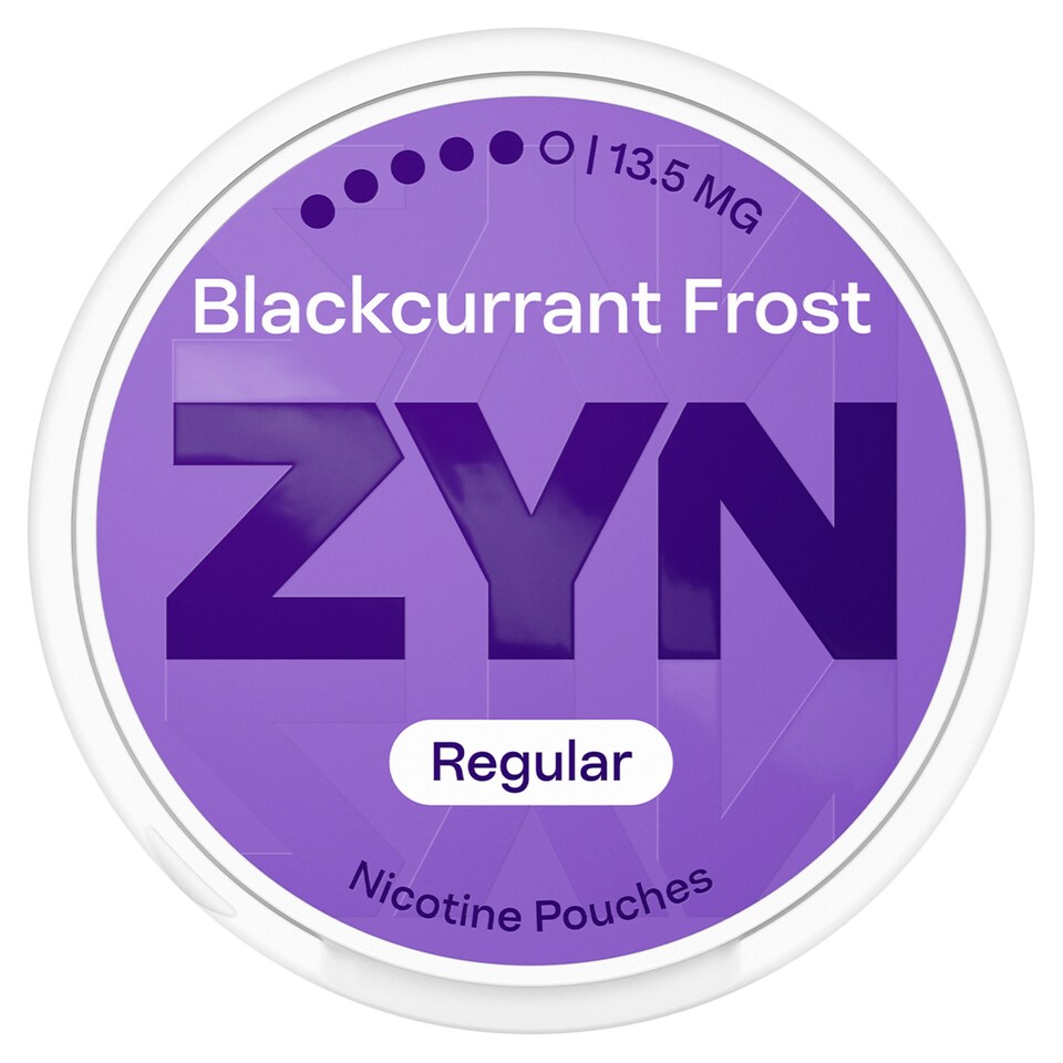 image 1 of ZYN Blackcurrant Frost Nicotine 13.5mg x 20 Pouches 14g
