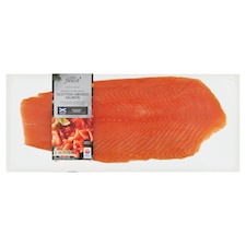 87. Tesco Finest Hickory & Oak Wood Scottish Smoked Salmon 750g (Serves 15)