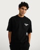 image 2 of F&F Pure Cotton Oversized Recreation Athl. Dept. Slogan T-Shirt in Black