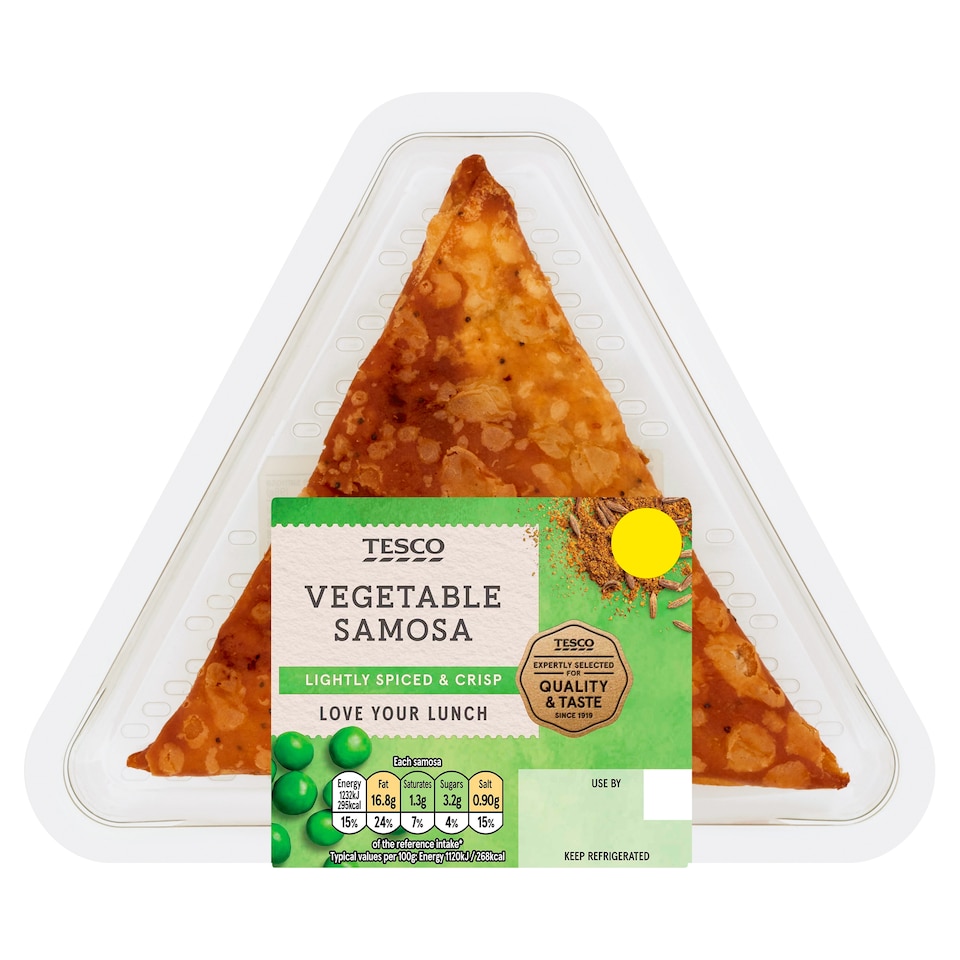 Tesco Vegetable Samosa 110g