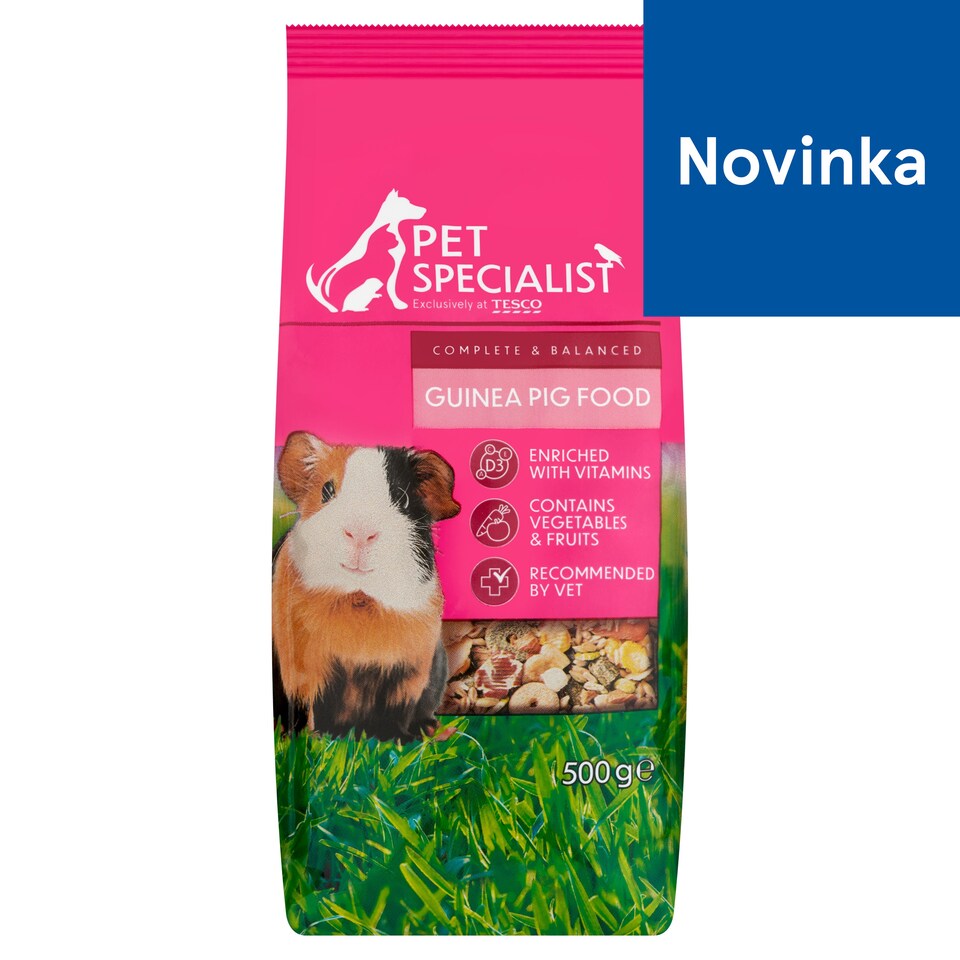 Pet Specialist Kompletné krmivo pre morčatá 500 g