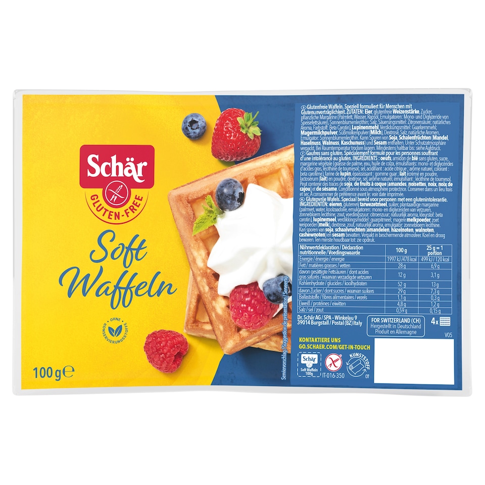 image 1 of Schär Soft Waffeln 100g