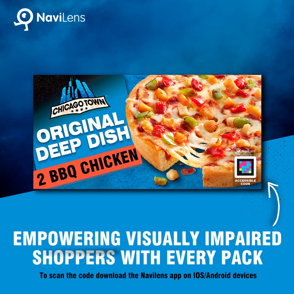 image 1 of Chicago Town Deep Dish BBQ Chicken Pizza 2x160g