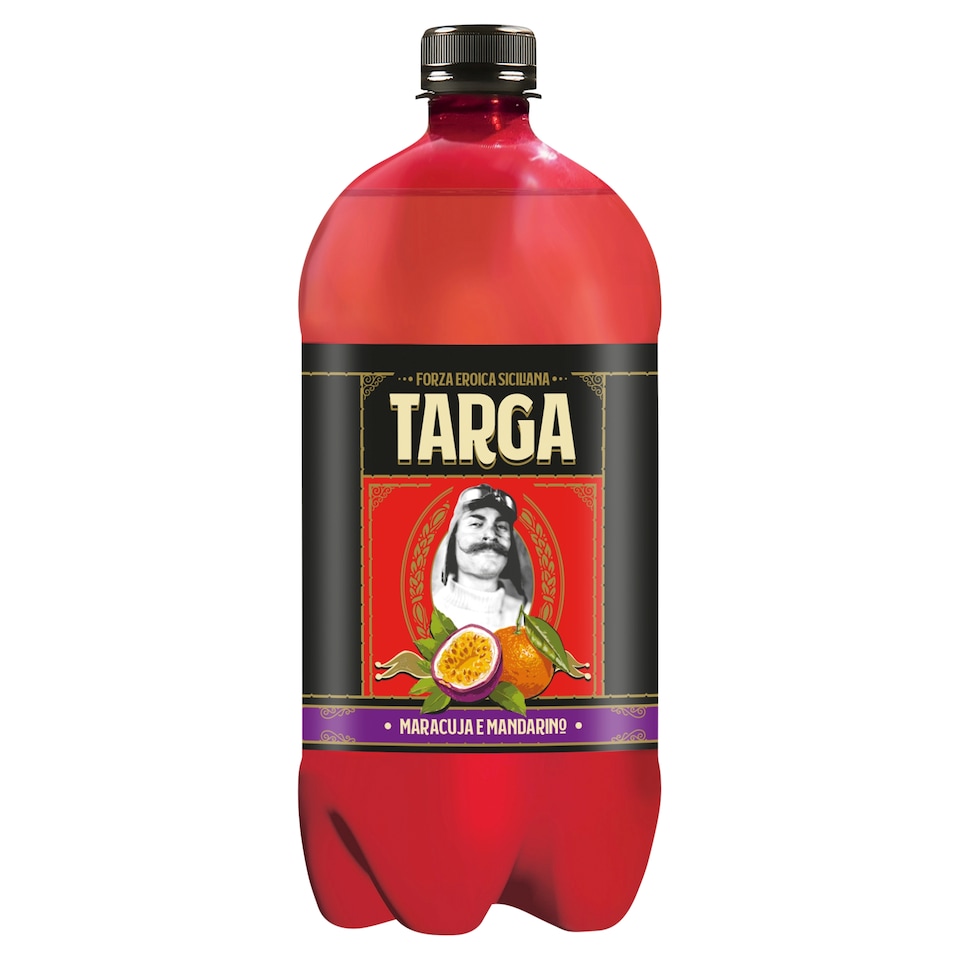 Targa Maracuja e Mandarino sycená marakujovo-mandarinková limonáda 1,33l