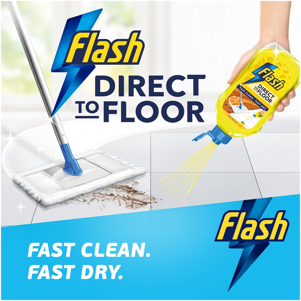 image 1 of Flash Direct To Floor Flower Garden Breeze 800ml