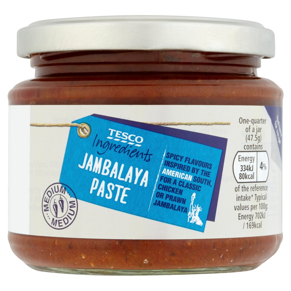 Tesco Ingredients Jambalaya Curry Paste 190G