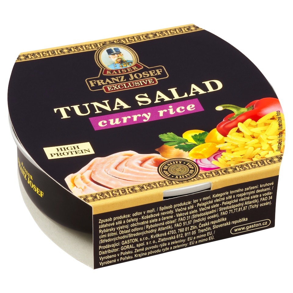 image 1 of Franz Josef Kaiser Exclusive Tuna Salad Curry Rice 160 g