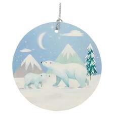 Tesco Glistening Grace Polar Bear Tag 5 Pack