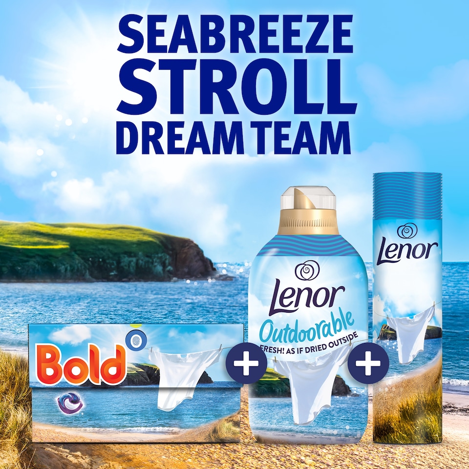 image 1 of Bold Washing Pods Seabreeze Stroll 33 washes 650.1g