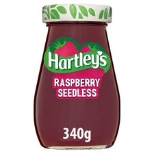 Hartleys Best Raspberry Jam Seedless 340g