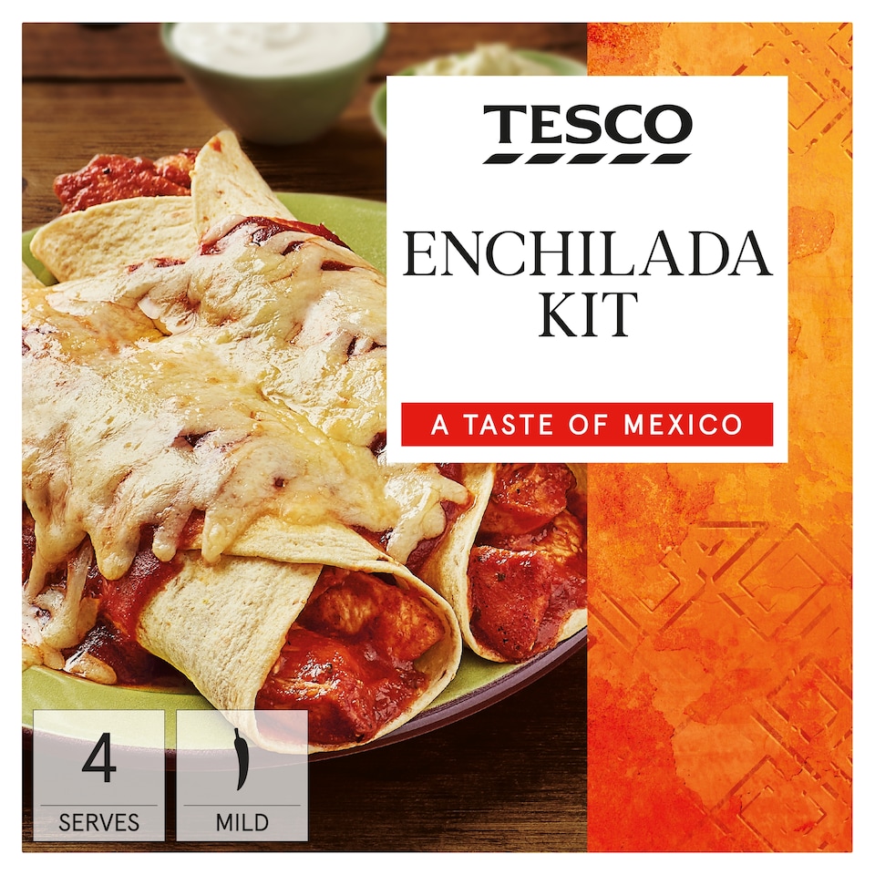 Tesco Enchilada Kit 650G