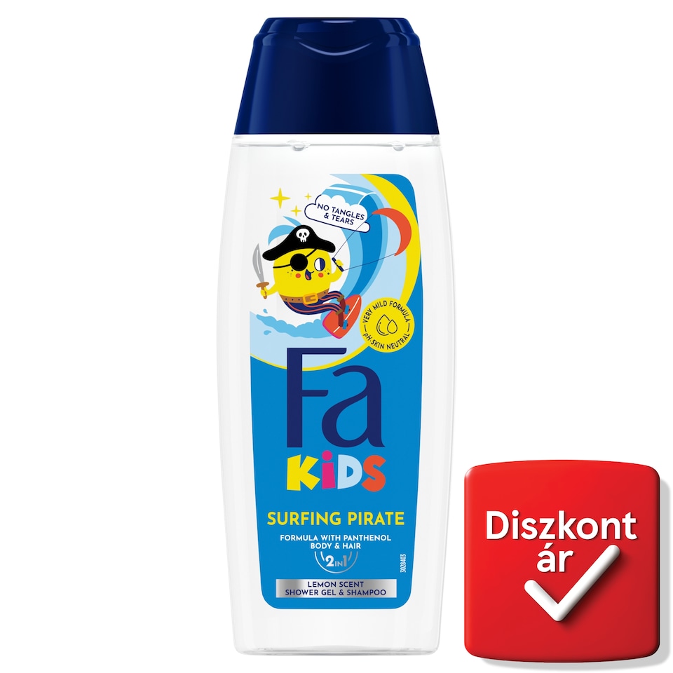 Fa tusfürdő Kids Kalózoknak (fiúknak) 250 ml
