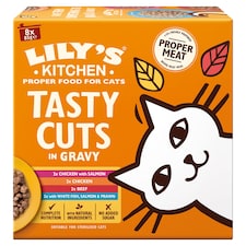 Lily's Kitchen Cat Tasty Cuts Mixed Multipack 8X85g