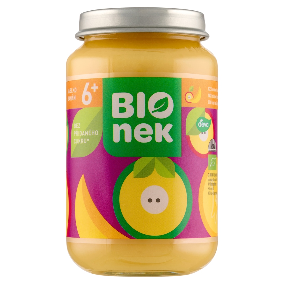 Deva Bionek Apple, Banana 190g