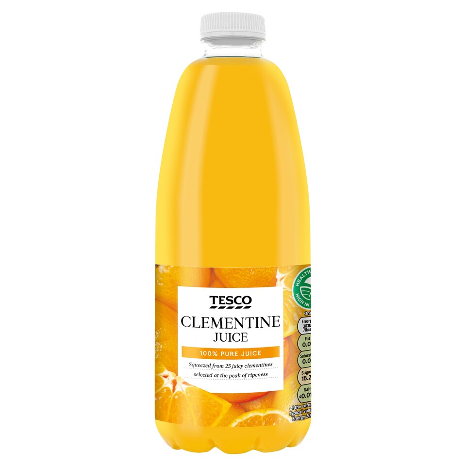 Tesco Clementine Juice Not From Concentrate 1L