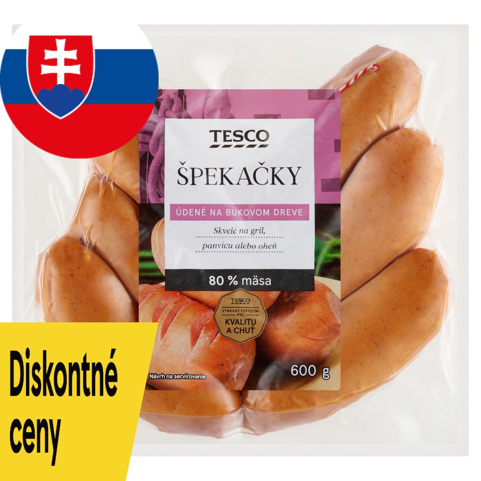 Tesco Špekačky 600 g