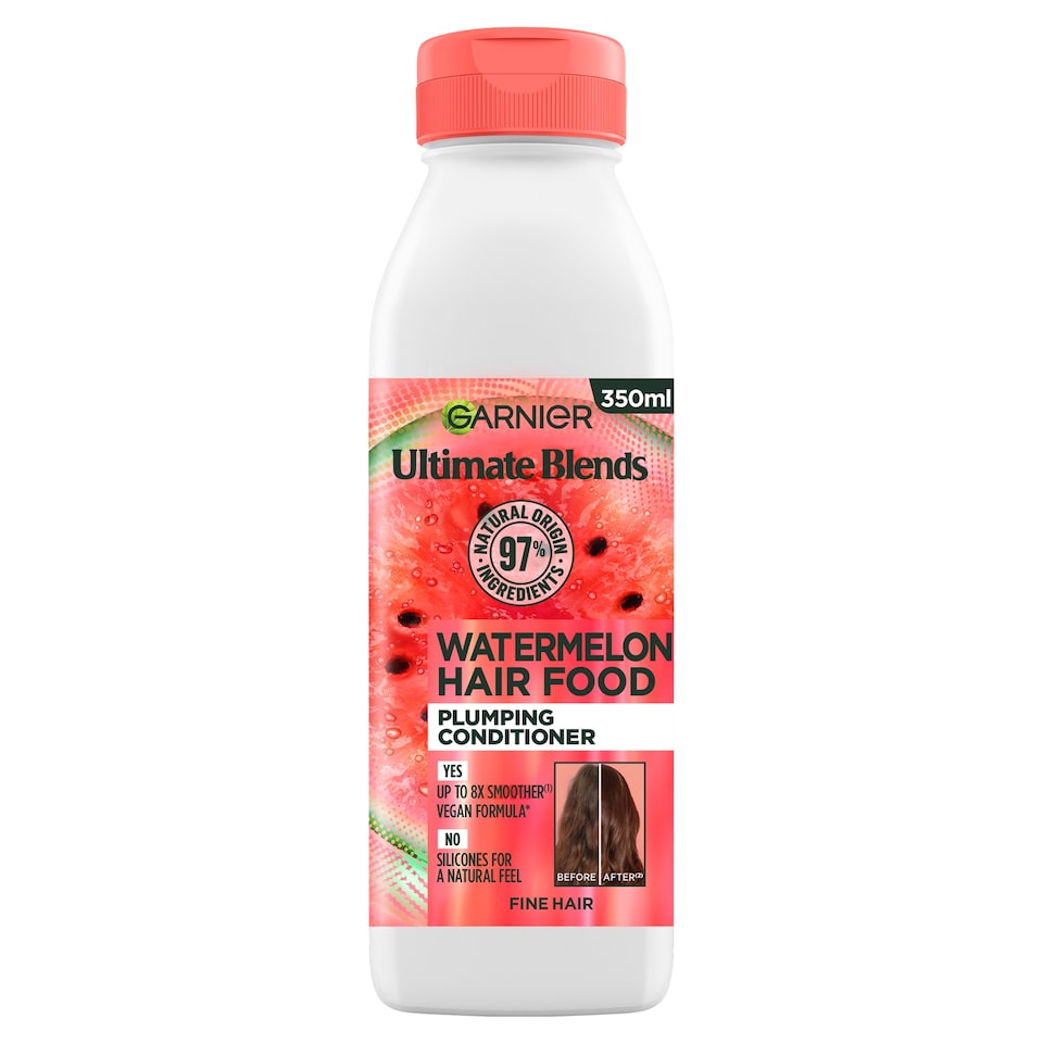 image 1 of Garnier Ultimate Blends Watermelon Conditioner 350Ml