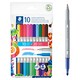 image 1 of Staedtler Double-Ended Fibre Tips 10pk
