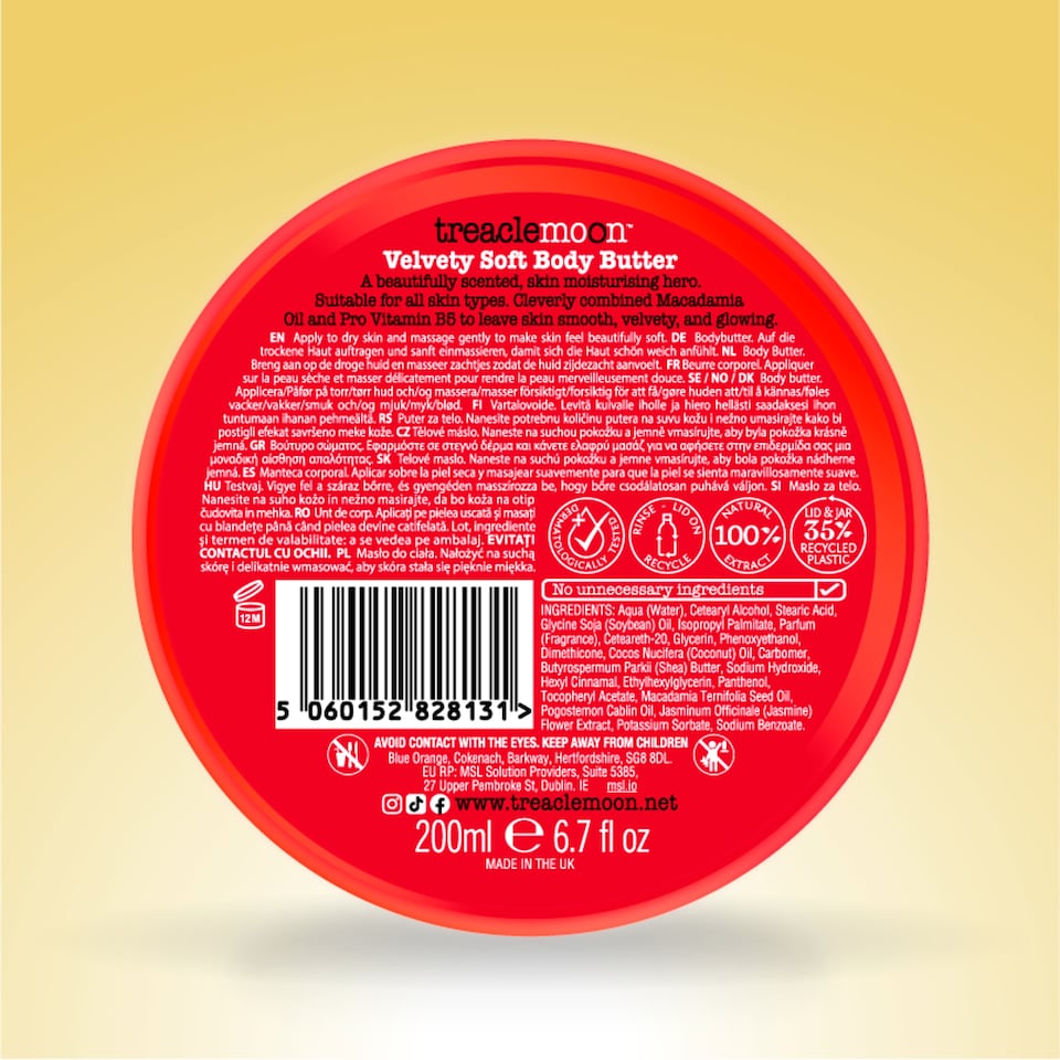image 1 of Treaclemoon Rouge Love Story Body Butter 200ml