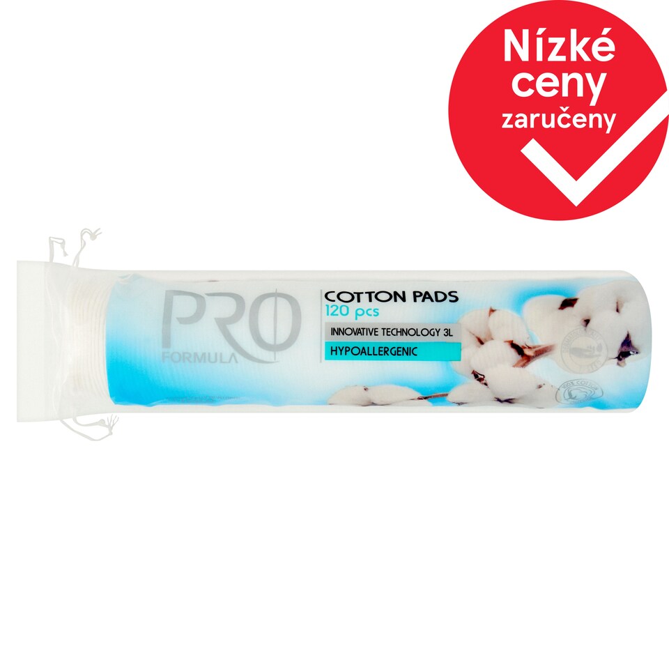 Tesco Pro Formula Kosmetické tampóny 120 ks