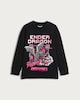 image 4 of Minecraft Ender Dragon Pure Cotton Top in Black