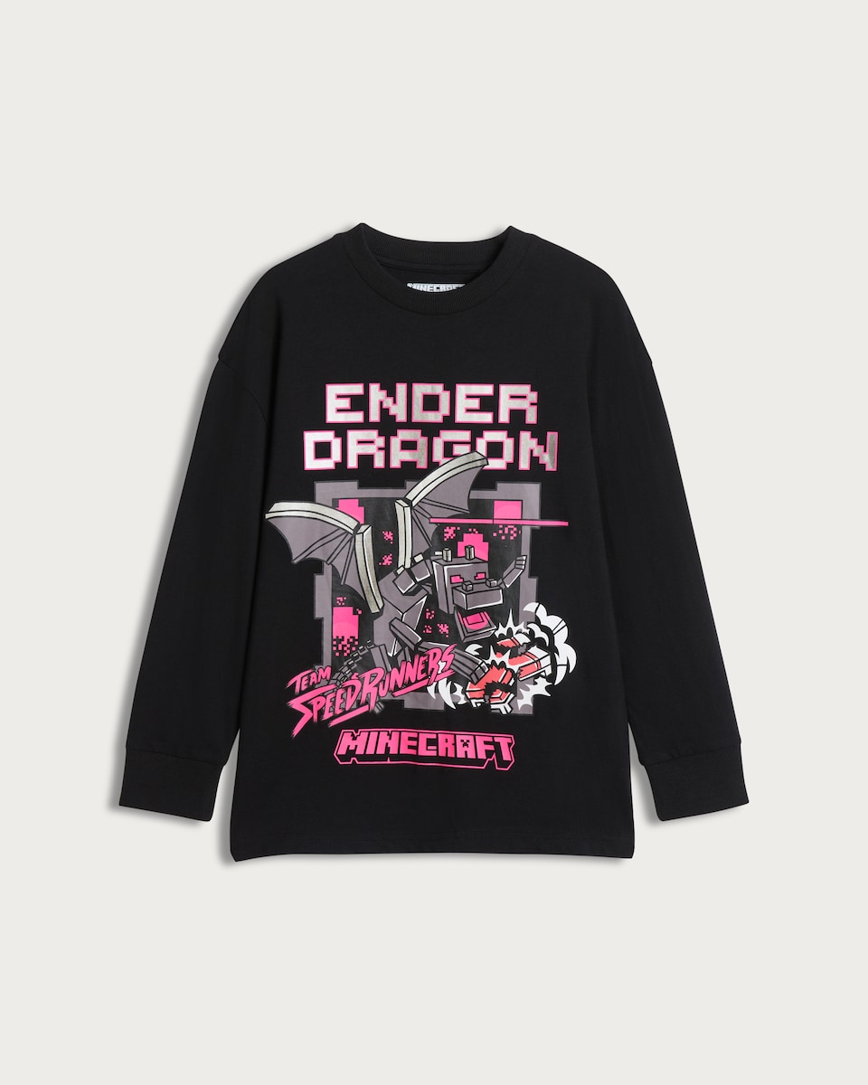 Minecraft Ender Dragon Pure Cotton Top in Multi