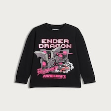Minecraft Ender Dragon Pure Cotton Top in Multi