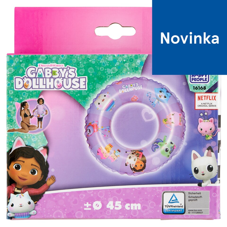 Dreamworks Gabby's Dollhouse Swim Ring 45 cm