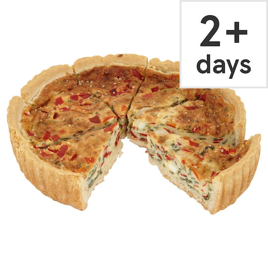 Counter Tesco Large Feta, Spinach & Pepper Quiche 1 Slice Tesco Groceries