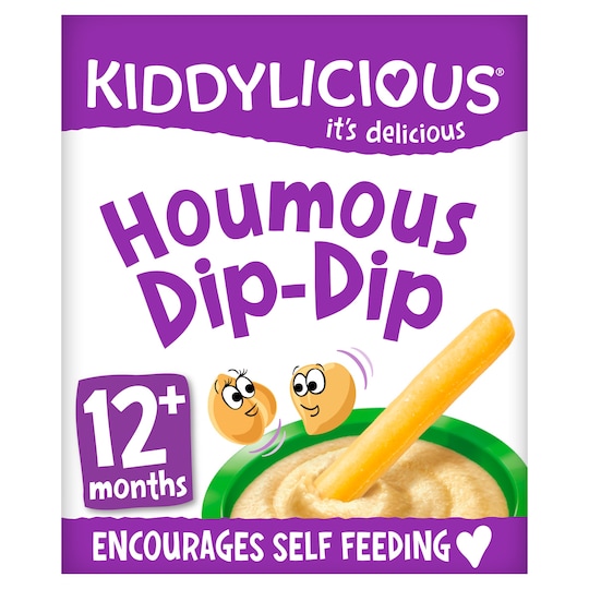 Kiddylicious Houmous Dip Dip 52G Tesco Groceries