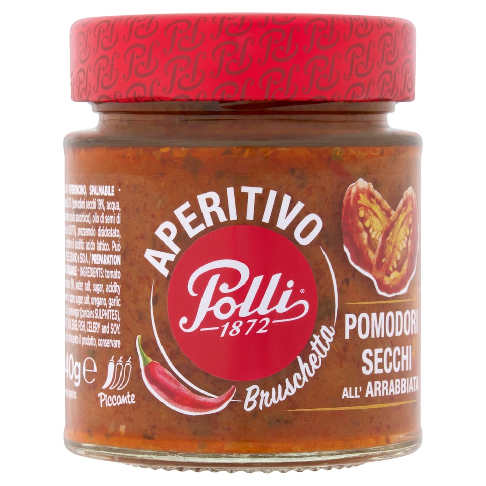 Polli Sundried Tomato Bruschetta 140g 
