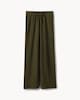 image 5 of F&F Textured Wide Leg Trousers in Olive