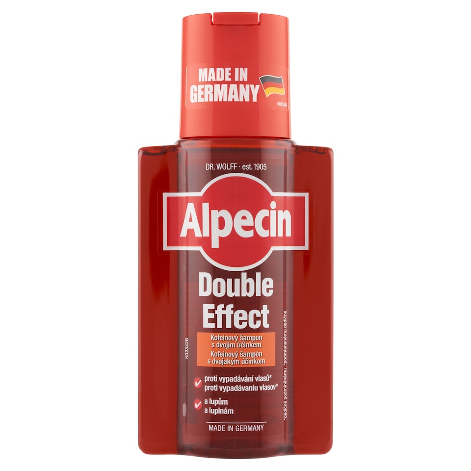 obrázok 1 z Alpecin Double Effect kofeínový šampón s dvojakým účinkom 200 ml