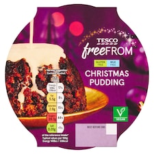 Tesco Free From Christmas Pudding 400G