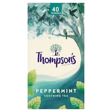 Thompsons' Peppermint 40 Tea Bags 80G
