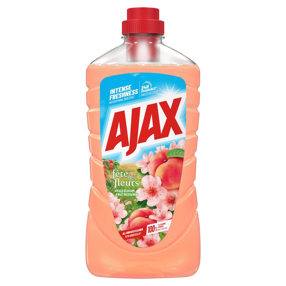Ajax Fête des Fleurs Barackvirág általános felülettisztítószer 1000 ml  1. kép