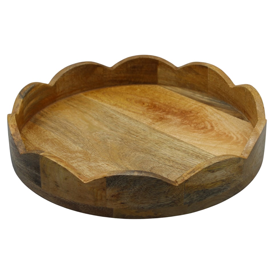 F&F Home Mango Wood Tray