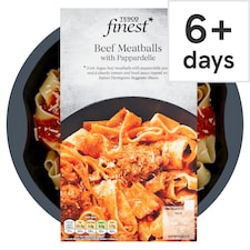 Tesco Finest Beef Meatballs with Pappardelle 400g