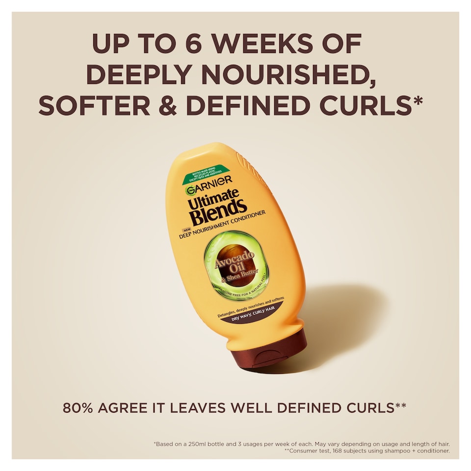 image 1 of Garnier Ultimate Blends Avocado Conditioner 250ml